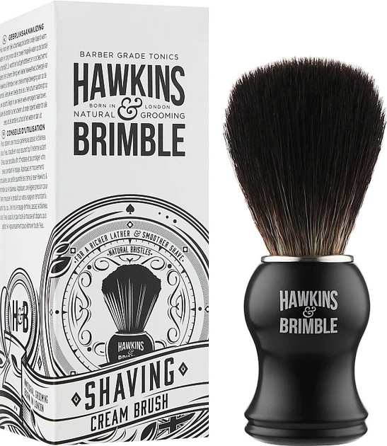 Помазок для бритья Hawkins & Brimble Shaving Brush - synthetic - Фото 1 Помазок для бритья Hawkins & Brimble Shaving Brush - synthetic - изображение 1
