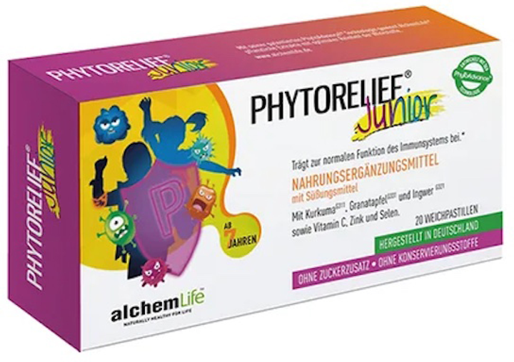 Дієтична добавка Alchemlife Phytorelief Junior 20 таблеток (7640178391062) - зображення 1