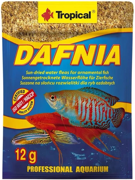Pokarm Tropical Daphnia dla ryb Płatki 12 g (5900469010112) - obraz 1