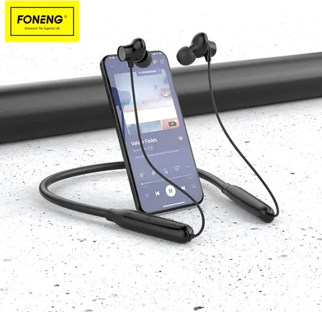 Навушники Foneng Neckband Sport BL34 (BL34 Black) - зображення 2
