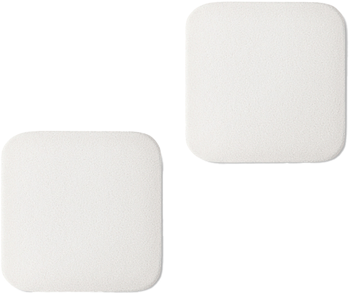 Спонжики для макияжа Kiko Milano Rectangular Foundation Sponge ...
