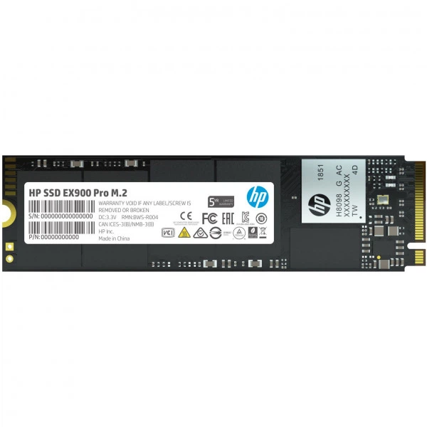 Накопичувач SSD 1TB HP 9XL77AA EX900 Pro M.2 2280 PCI Ex Gen3 x4