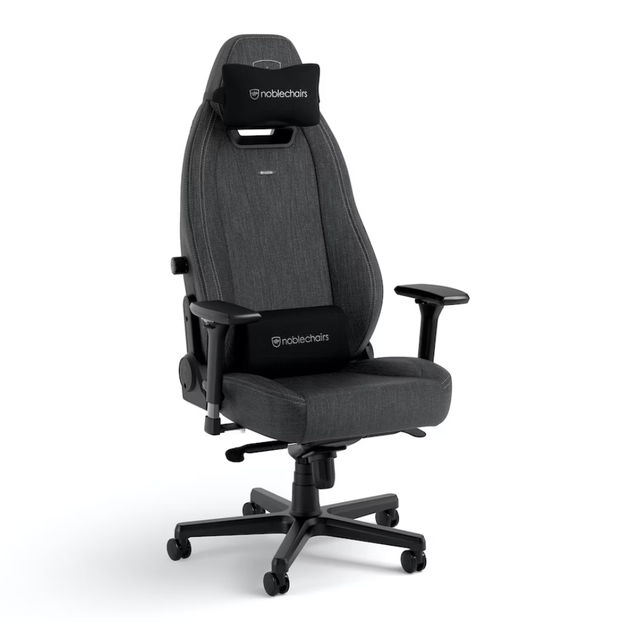 Кресло геймерское Noblechairs LEGEND TX Anthracite текстиль Серый (NBL-LGD-TX-ATC) - изображение 2