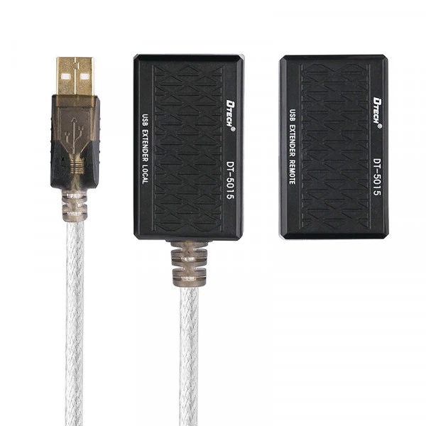 Кабель-удлинитель активный USB AM-AF Dtech DT-5015 до 60 м USB 2.0 по витой паре RJ 45 - Фото 4 Кабель-удлинитель активный USB AM-AF Dtech DT-5015 до 60 м USB 2.0 по витой паре RJ 45 - изображение 4