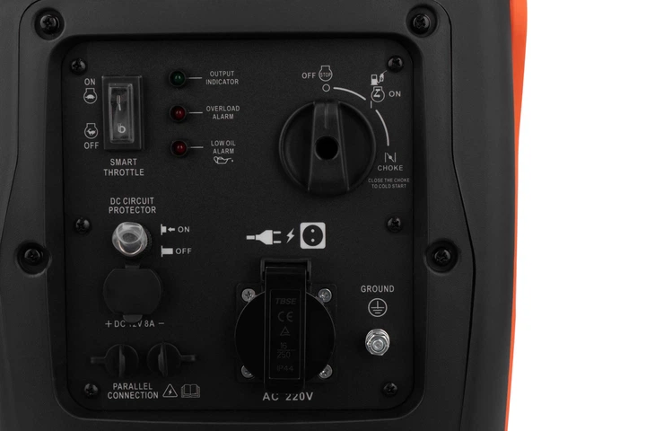 Инверторный генератор 2E 220B 50Гц 2.2кВт 1 фаза с ручным стартером (2E-BS2500I) - изображение 8