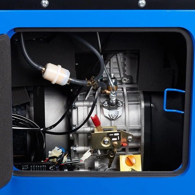 Дизельный генератор Kit Energy EnerSol SKDS-10EBAU 230B-380В 50Гц 10кВт 1-3 фазы с электростартером - изображение 6