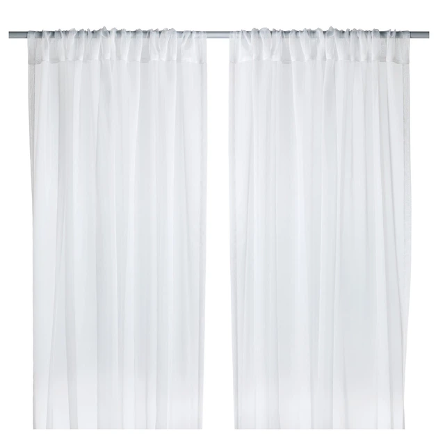 Гардини TERESIA IKEA 502.323.33 білий - Фото 2 Гардини TERESIA IKEA 502.323.33 білий - зображення 2