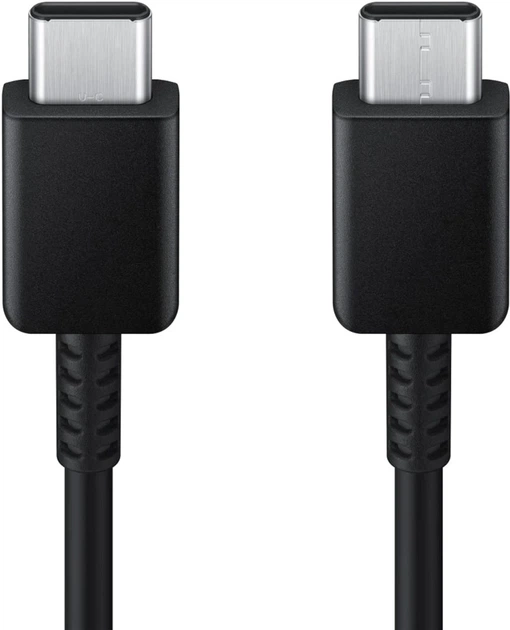 Кабель Samsung Type-C to Type-C Cable 1.8 м (3A) Black (EP-DX310JBRGRU) - Фото 2 Кабель Samsung Type-C to Type-C Cable 1.8 м (3A) Black (EP-DX310JBRGRU) - изображение 2