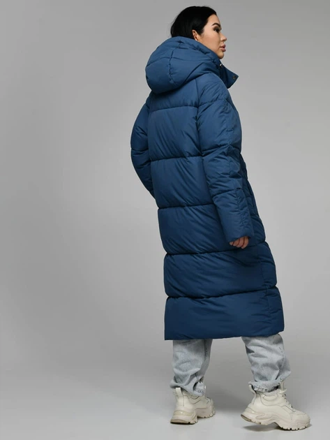 ひしょのそ Пуховик зимовий довгий жіночий X-Woyz LS-8918-35 46