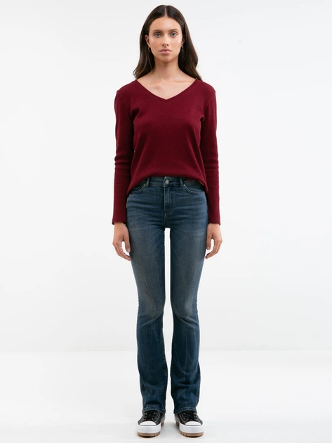 Jeansy slim fit damskie Big Star Adela Bootcut-321 32-34 Niebieskie (5900714669546) - obraz 4