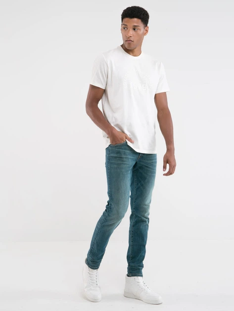 Jeansy slim fit męskie Big Star Deric-365 32-34 Niebieskie (5900714662813) - obraz 4