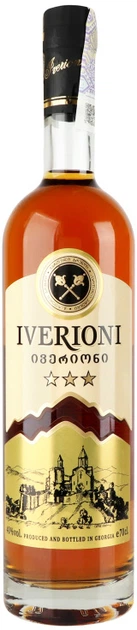 Напиток алкогольный Iverioni 3* 0.7 л 40% (4860018005062) - Фото 1 Напиток алкогольный Iverioni 3* 0.7 л 40% (4860018005062) - изображение 1