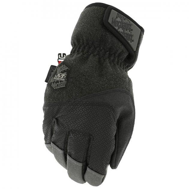 Зимние тактические перчатки Mechanix Coldwork WindShell Черный с серым S (Kali) - изображение 1