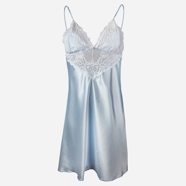 Нічна сорочка жіноча DKaren Slip Luna XS Baby Синя (5903251435216) - зображення 3