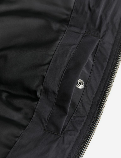 Чоловіча куртка Regular Fit H&M (56221) S Чорна - зображення 6