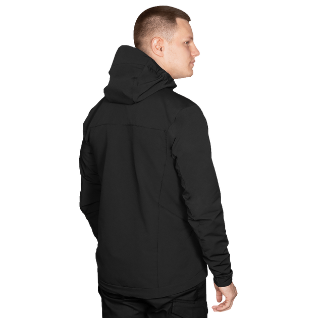 Куртка тактична зносостійка польова куртка для силових структур Camotec 7189(M) чорний (OPT-34471) - зображення 2