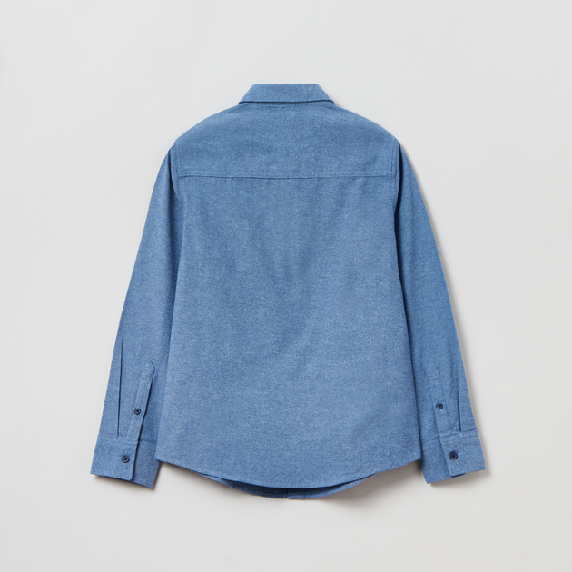 Підліткова сорочка для хлопчика OVS 1816967 152 см Блакитна (8056781499924) - зображення 2