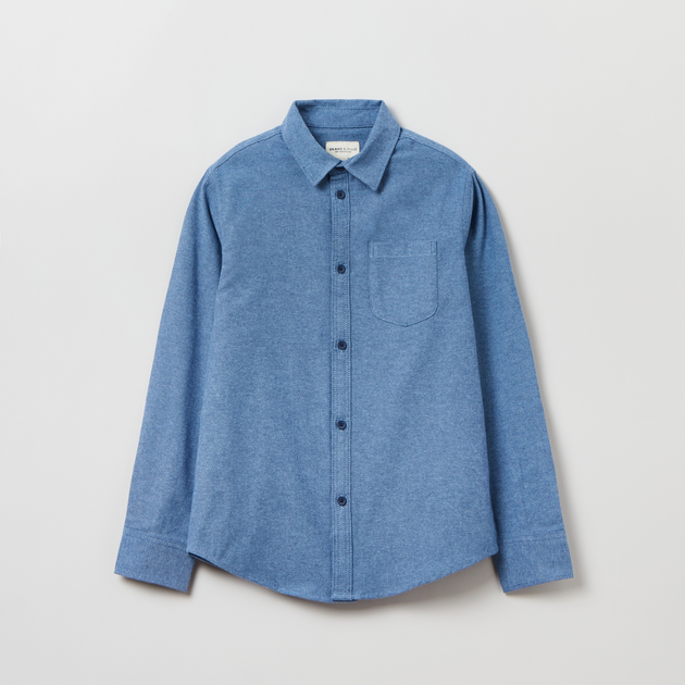 Підліткова сорочка для хлопчика OVS 1816967 170 см Блакитна (8056781499955) - зображення 1