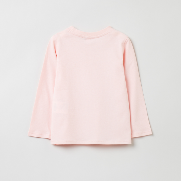 Bluza bez kaptura dziewczęca OVS 1891559 80 cm Różowa (8052147133754) - obraz 2