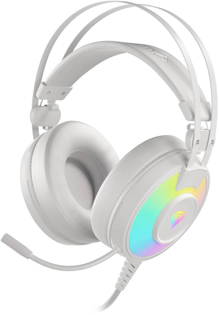 Słuchawki Genesis Neon 600 Gaming RGB White (NSG-1869) - obraz 1