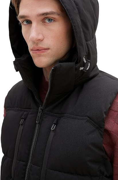 Жилет Tom Tailor XXL Чорний 1037355-29999 - Фото 4 Жилет Tom Tailor XXL Чорний 1037355-29999 - изображение 4