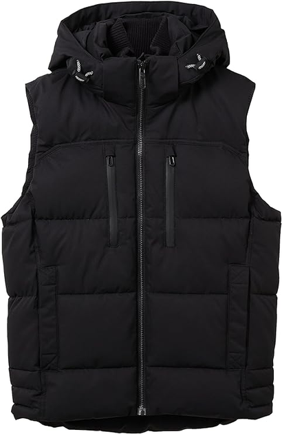 Жилет Tom Tailor XXL Чорний 1037355-29999 - Фото 6 Жилет Tom Tailor XXL Чорний 1037355-29999 - изображение 6