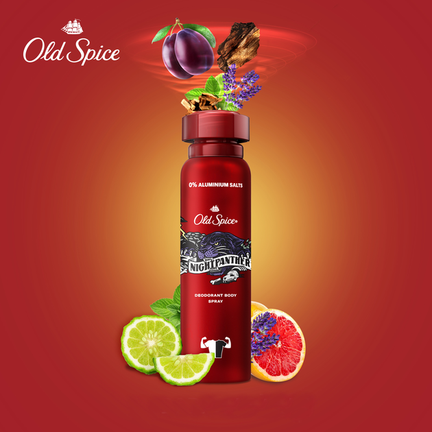 Аерозольний дезодорант Old Spice Night Panther 150 мл (8006540377321) - зображення 2