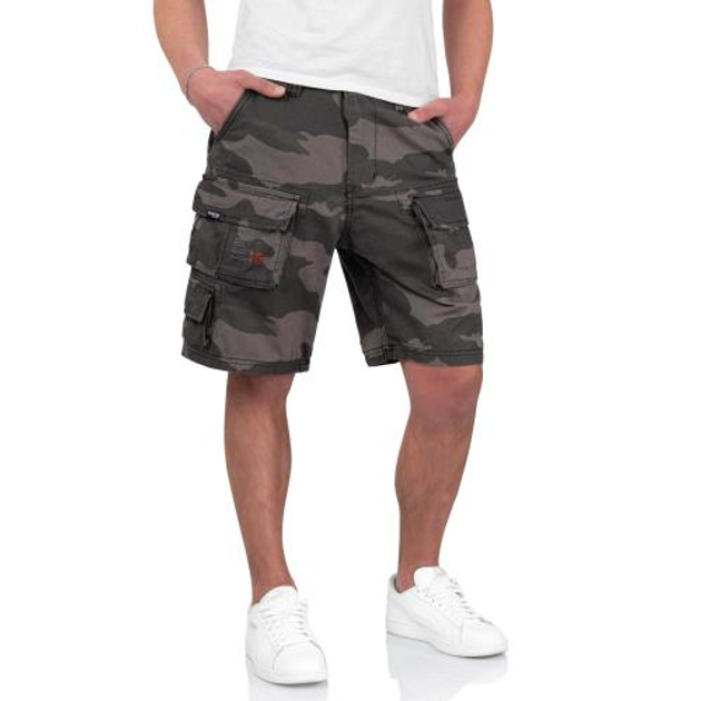 Шорты Surplus Raw Vintage SURPLUS TROOPER SHORTS (Black Camo) 3XL - изображение 1