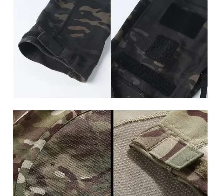 Тактический демисезонный военный коcтюм Brutals форма G3 рубашка с длинным рукавом, штаны+наколенники р.XL - изображение 2