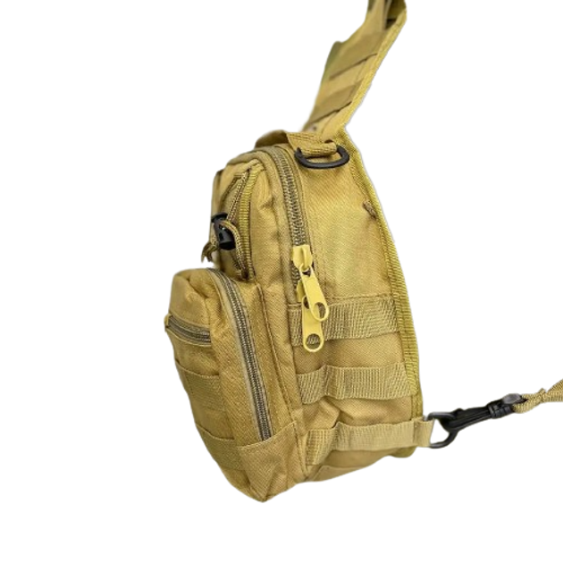 Сумка Tactical 098 Coyote тактическая сумка для переноски вещей 23,5х6х12 см (TS098-Coyote) - изображение 2