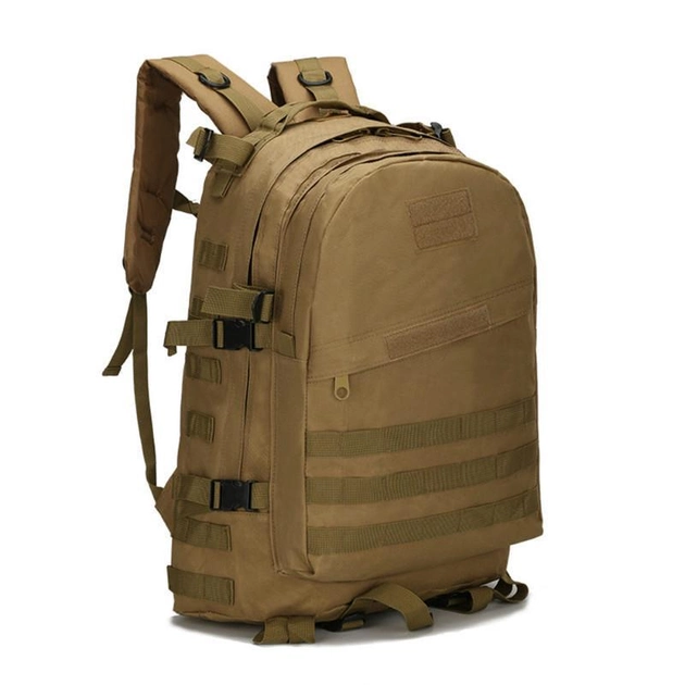 Рюкзак Tactical 3D Coyote тактическая сумка для переноски вещей 40л (3DCoyote) - изображение 1