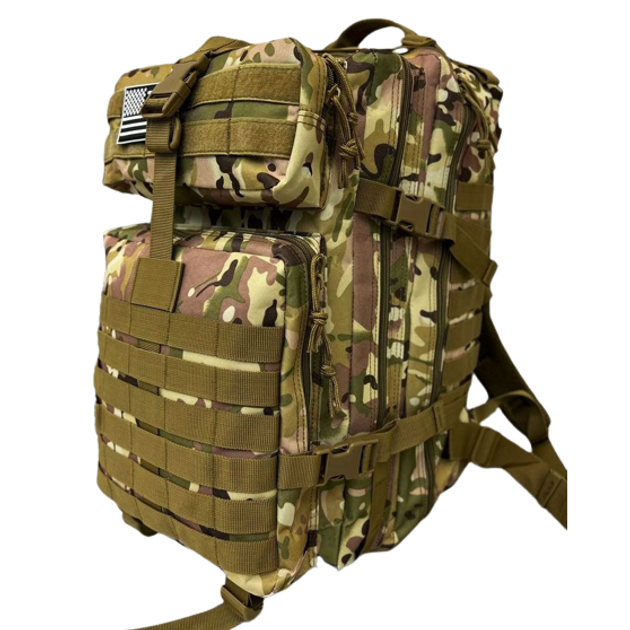 Рюкзак America Cam тактическая сумка для переноски вещей 35л Камуфляж (A-Cam) - изображение 1