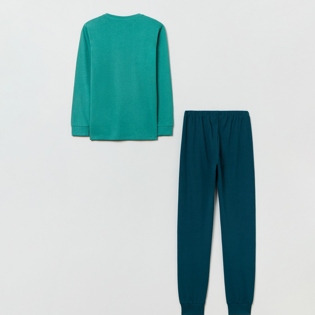 Piżama (longsleeve + spodnie) dziecięca OVS 1825667 164 cm Green (8056781644461) - obraz 2