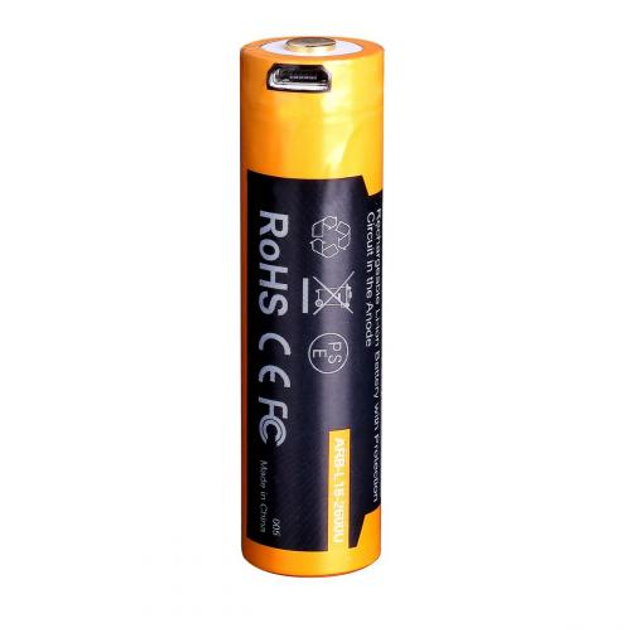 Акумулятор Fenix 18650 2600mAh ARB-L18-2600U (Micro USB заряджання) (Multi) - зображення 2