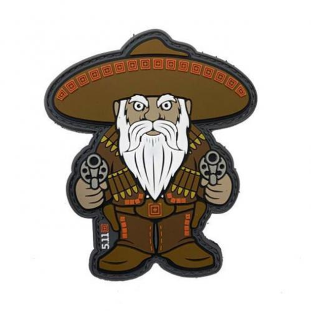 Нашивка 5.11 Tactical Charro Gnome Patch (Multi) Единый - изображение 1