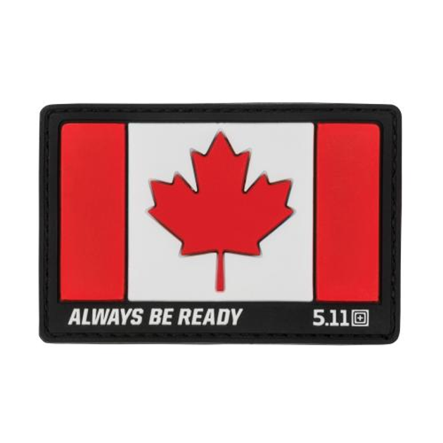 Нашивка 5.11 Tactical Canada Flag Patch (Red) Єдиний - зображення 1