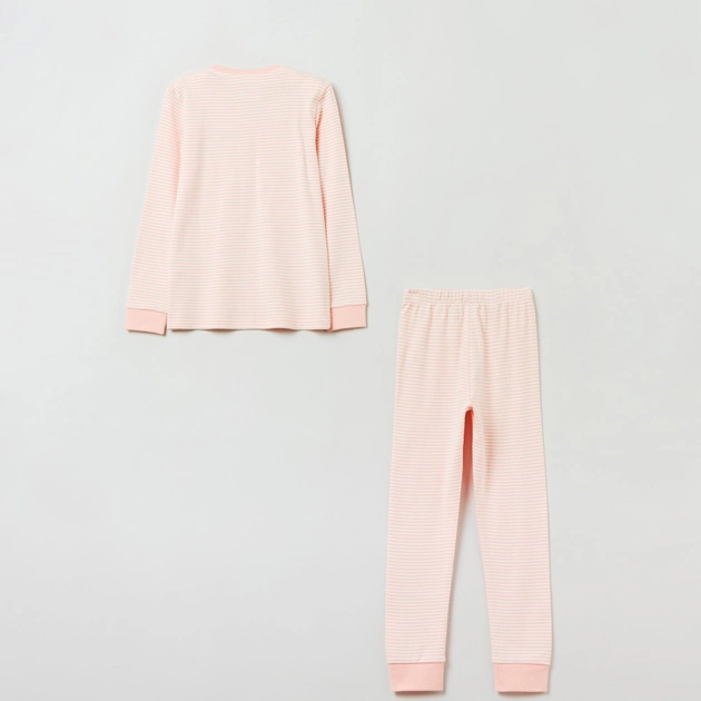 Piżama (longsleeve + spodnie) OVS 1843802 110 cm Pink (8056781808375) - obraz 2