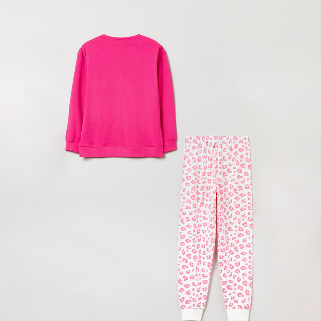 Piżama (longsleeve + spodnie) OVS 1821609 164 cm Pink (8056781581568) - obraz 2