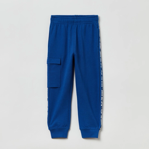 Spodnie dresowe jogger dziecięce OVS 1821037 110 cm Blue (8056781572948) - obraz 1