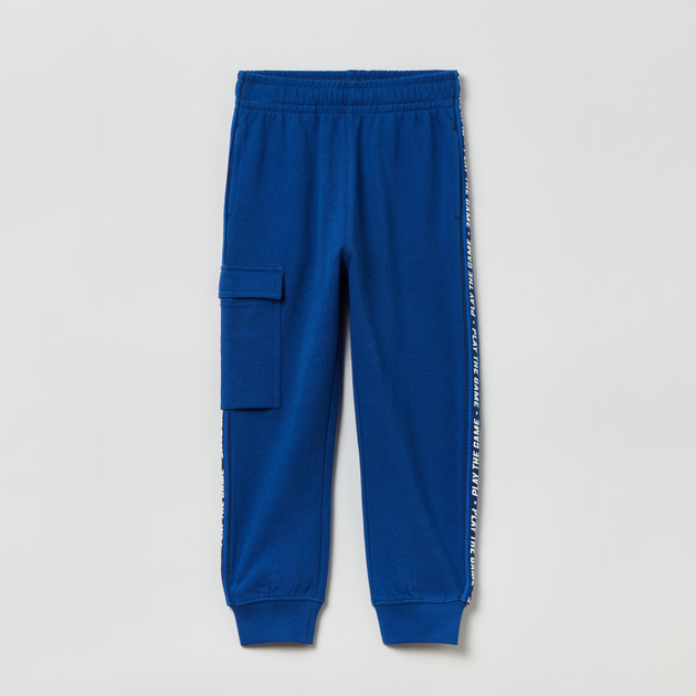 Spodnie dresowe jogger dziecięce OVS 1821037 122 cm Blue (8056781572962) - obraz 1