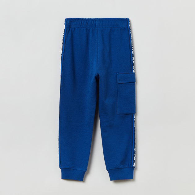 Спортивні штани джогери дитячі OVS 1821037 134 см Blue (8056781572986) - зображення 2