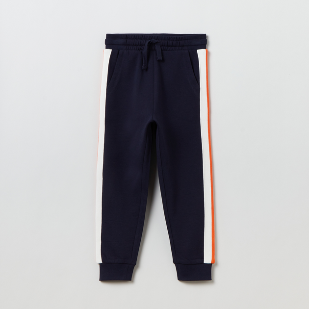 Spodnie dresowe jogger dziecięce OVS 1829080 122 cm Blue (8056781694602) - obraz 1
