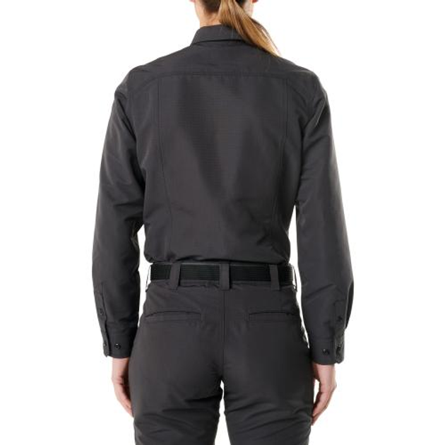 Сорочка 5.11 Tactical жіноча 5.11 Women' Fast-Tac Long Sleeve Shirt (Charcoal) L - зображення 2