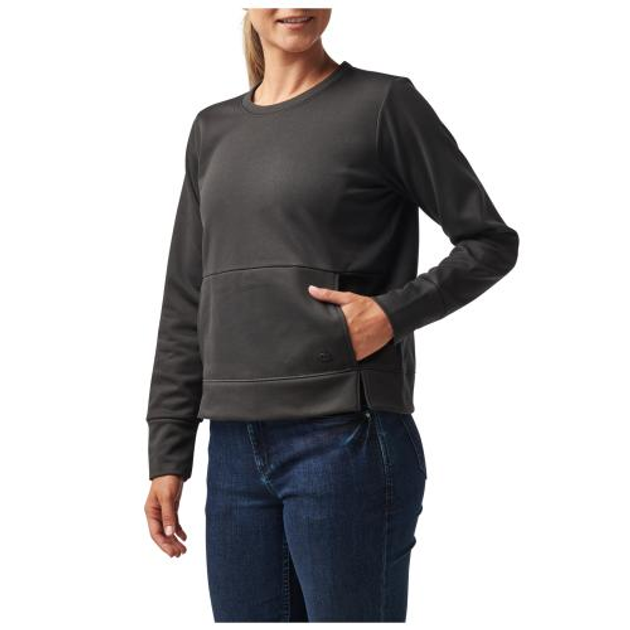 Світшот 5.11 Tactical жіночий Elizabeth Crew Sweatshirt (Black) S - зображення 1