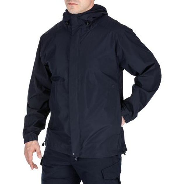 Куртка 5.11 Tactical штормовая Duty Rain Shell (Dark Navy) 3XL - изображение 2