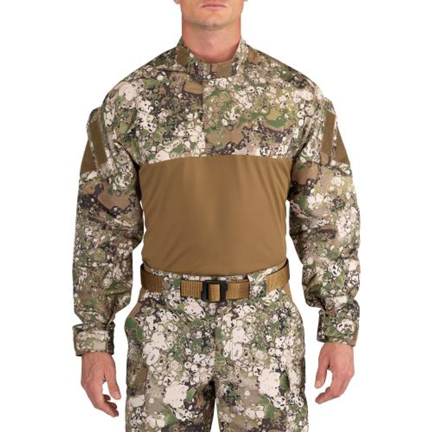 Рубашка 5.11 Tactical под бронежилет GEO7 Fast-Tac TDU Rapid Shirt (Terrain) 3XL - изображение 1