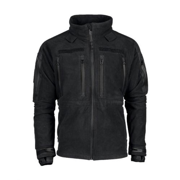 Куртка Sturm Mil-Tec флісова Plus Cold Weather Jacket Fleece (Black) S - зображення 1