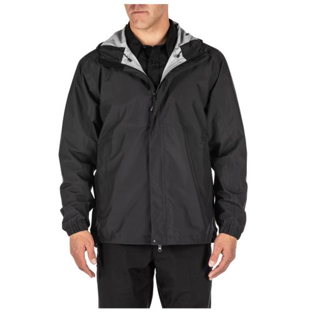 Куртка 5.11 Tactical штормова Duty Rain Shell (Black) M - зображення 1