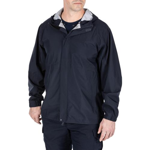 Куртка 5.11 Tactical штормова Duty Rain Shell (Dark Navy) XL - зображення 1