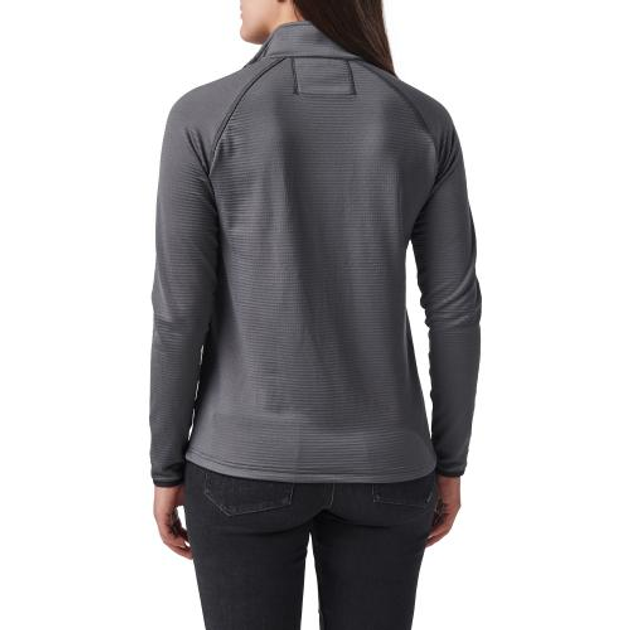 Куртка 5.11 Tactical женская флисовая Women' Stratos Full Zip (Flint) L - изображение 2